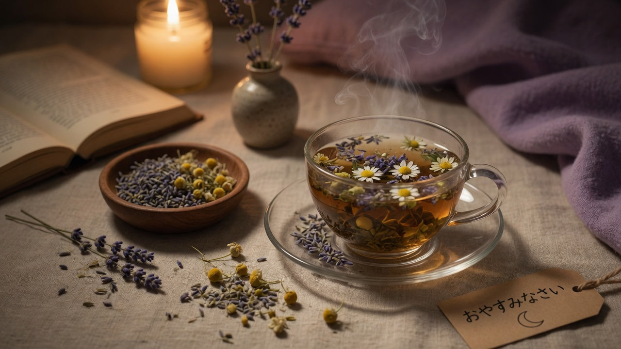 リラックス✨おやすみ前のハーブティー