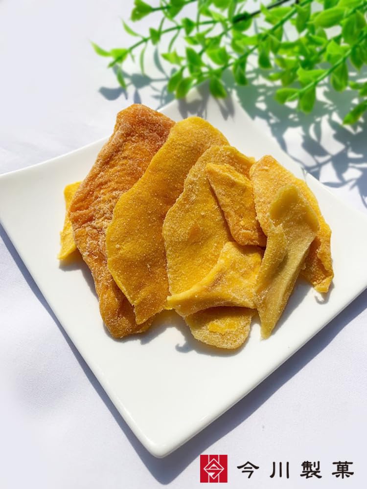 今川製菓 ドライマンゴー 切り落とし 1kg ドライフルーツ マンゴー 業務用 チャック袋 入り (大きさ不揃い)