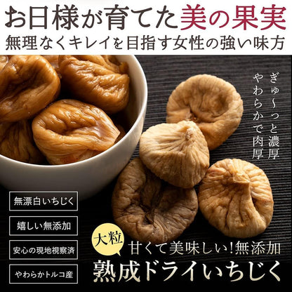 イチジク ドライイチジク 無添加 砂糖不使用 トルコ産 大粒 いちじく 1kg ドライフルーツ 高地栽培 大浜スイーツアカデミー