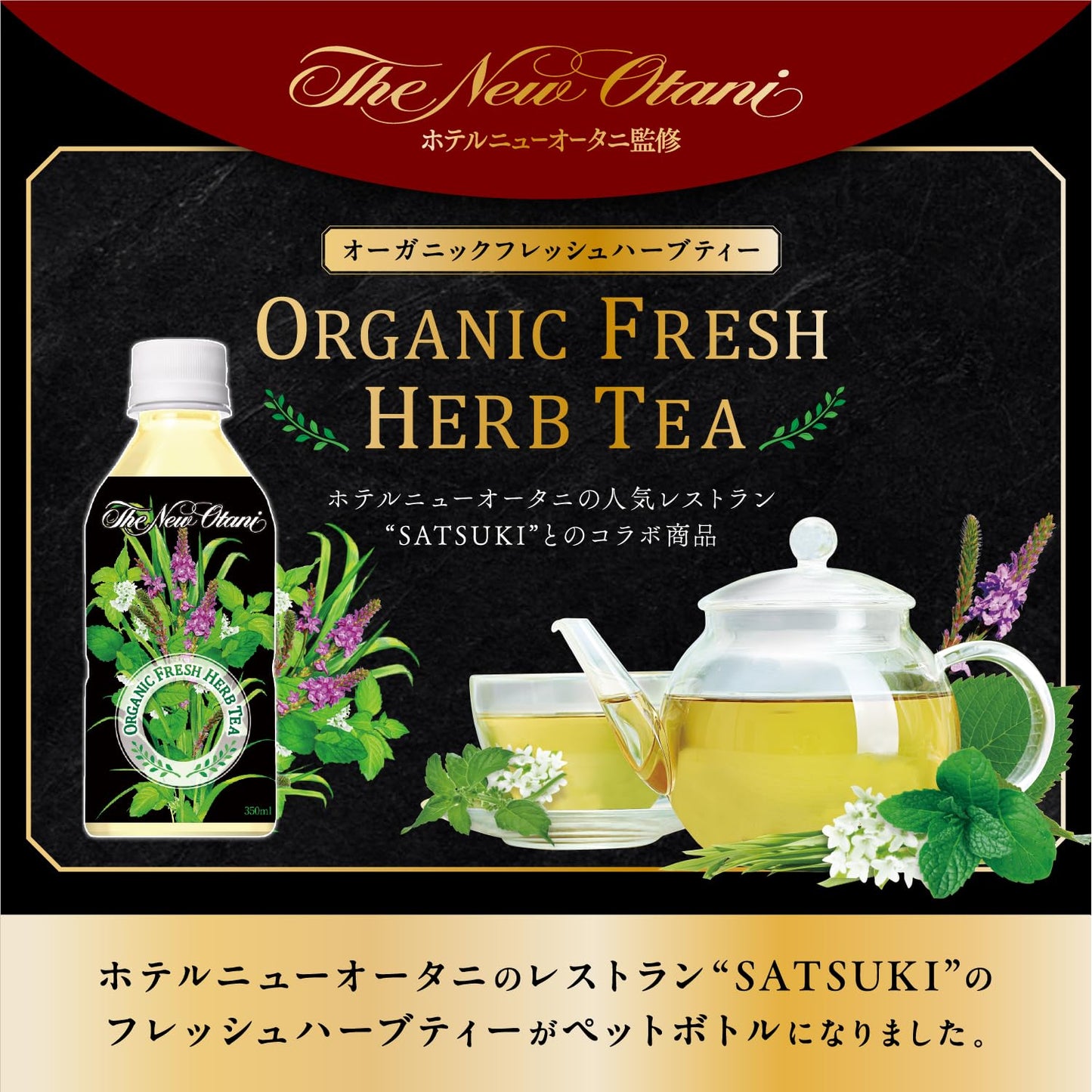 サーフビバレッジ オーガニック フレッシュハーブティー 350ml×24本