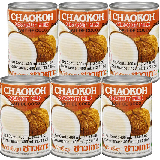 アライドコーポレーション チャオコー ココナッツミルク 400ml ×6個