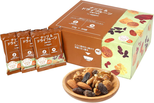 by Amazon ナッツ&ドライフルーツ 個包装 22g×30袋