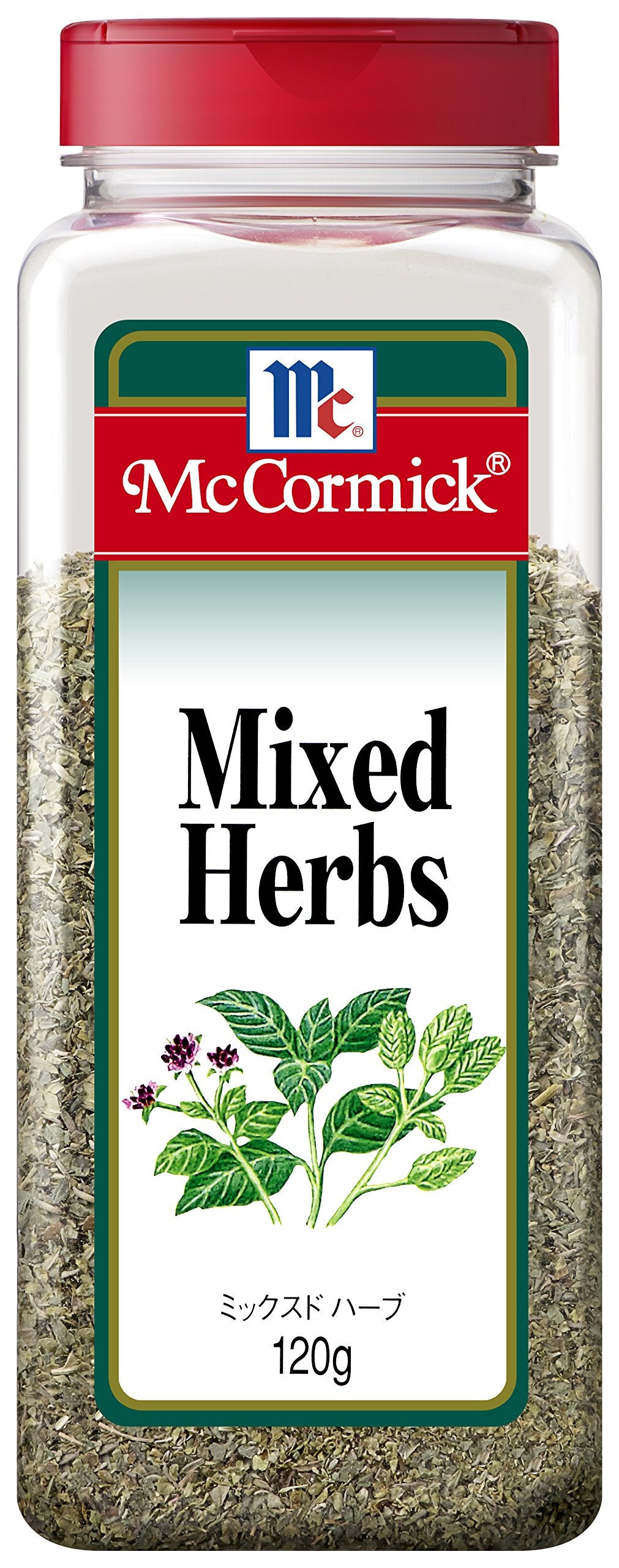 マコーミック McCormick ミックスドハーブ 120g （タイム, マジョラム, オレガノ, バジル）