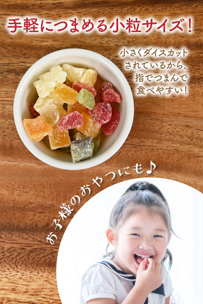 [ つまみ蔵 公式 ] ドライフルーツ 業務用 大容量 [ ドライフルーツミックス 1kg / マンゴー いちご パイナップル キウイフルーツ メロン パパイヤ ] 果物 カットフルーツ ふるーつ チャック付き袋
